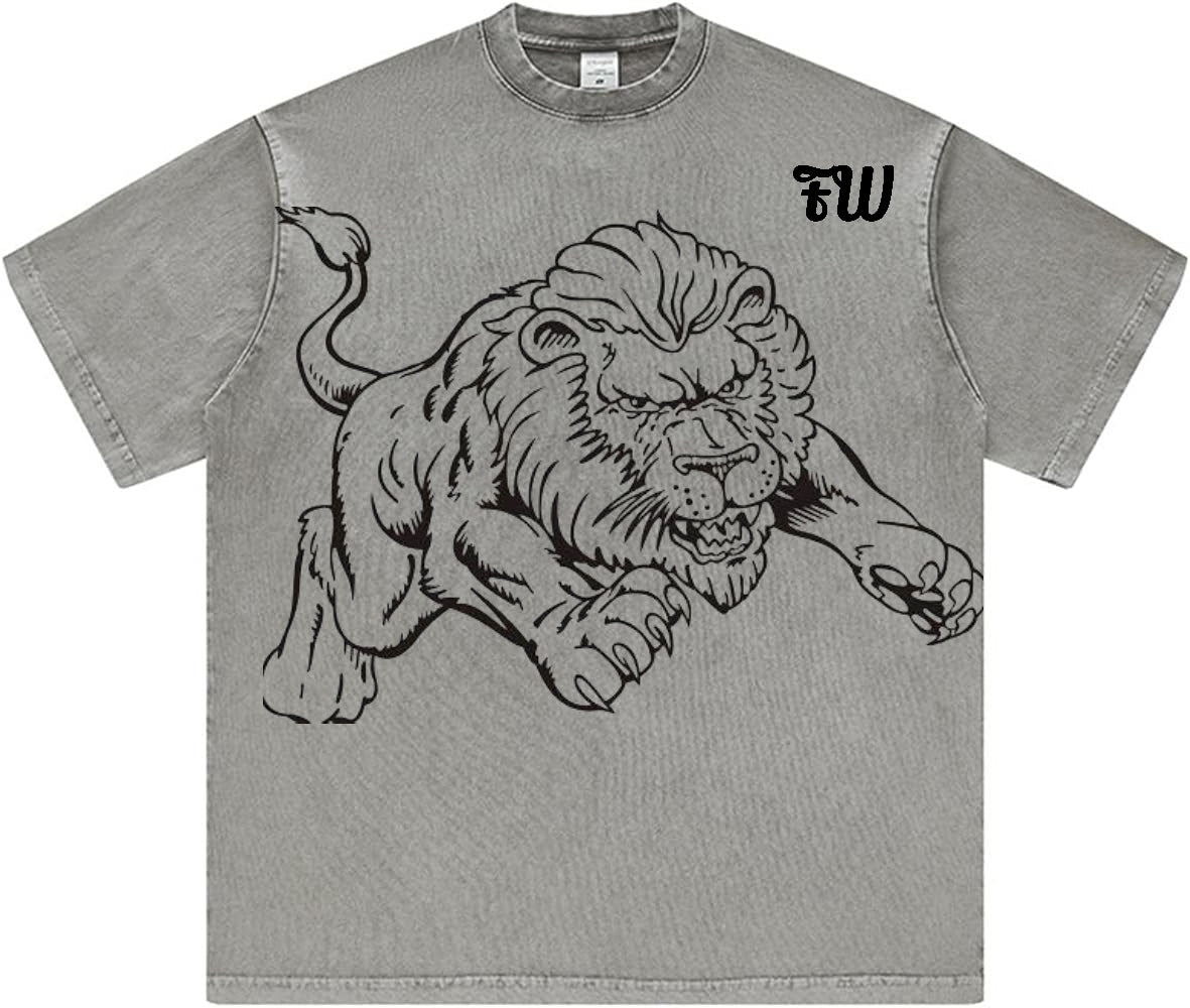 FACS Lion outline shirt