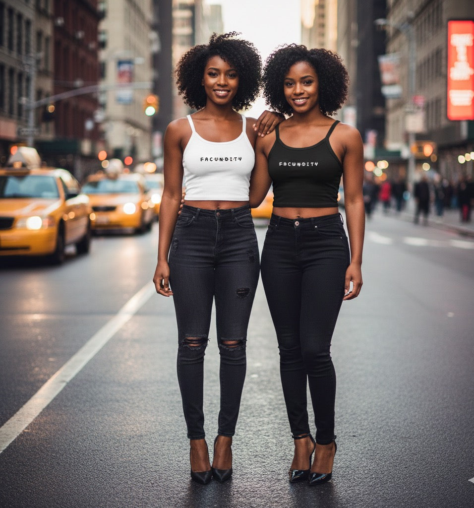 FACS Friends Spaghetti strap tank