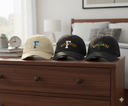 Big F worldwide distressed hats