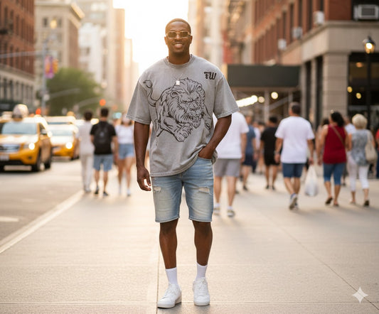 FACS Lion outline shirt